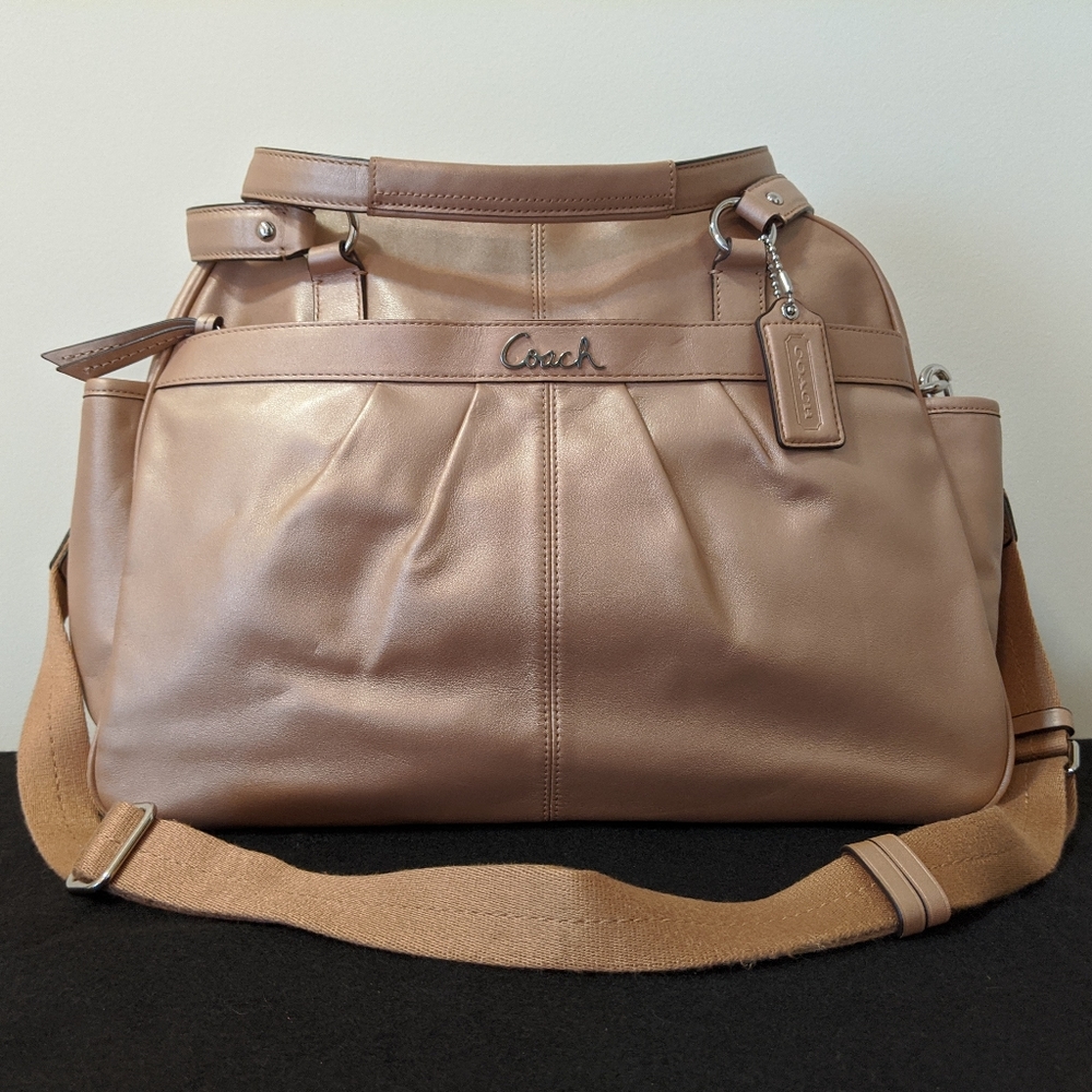 Coach Leather Addison Diaper Bag